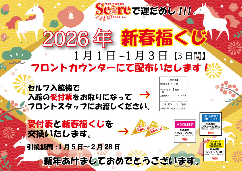 新年あけましておめでとうございます。